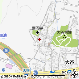 和歌山県和歌山市大谷507周辺の地図