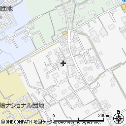 香川県丸亀市郡家町2913-1周辺の地図