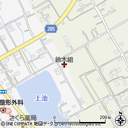 香川県仲多度郡多度津町道福寺22周辺の地図