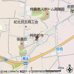 和歌山県紀の川市黒土132周辺の地図