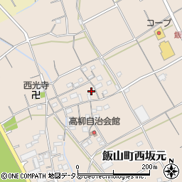 香川県丸亀市飯山町西坂元1287周辺の地図