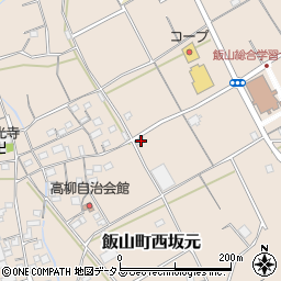 香川県丸亀市飯山町西坂元701周辺の地図