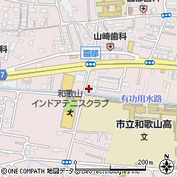 和歌山県和歌山市園部1406周辺の地図