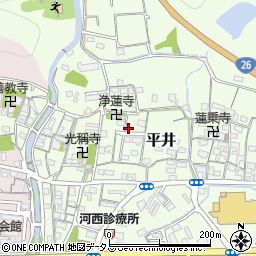 和歌山県和歌山市平井348周辺の地図