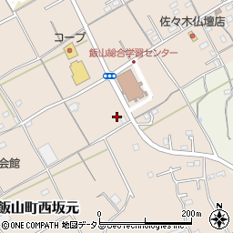 香川県丸亀市飯山町西坂元716周辺の地図