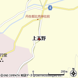 和歌山県伊都郡かつらぎ町上天野周辺の地図