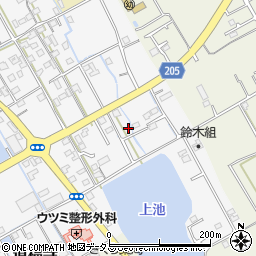 香川県仲多度郡多度津町道福寺61周辺の地図