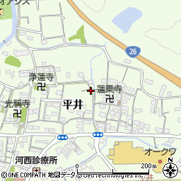 和歌山県和歌山市平井328周辺の地図