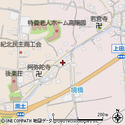 和歌山県紀の川市黒土78周辺の地図