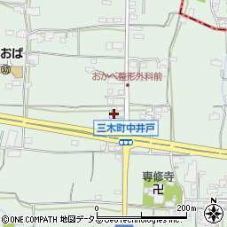 香川県木田郡三木町井戸2352周辺の地図
