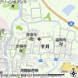 和歌山県和歌山市平井335-2周辺の地図