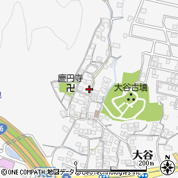 和歌山県和歌山市大谷543周辺の地図