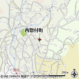 広島県呉市西惣付町周辺の地図