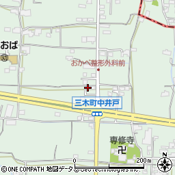 香川県木田郡三木町井戸2352-8周辺の地図