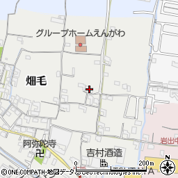 和歌山県岩出市畑毛97周辺の地図