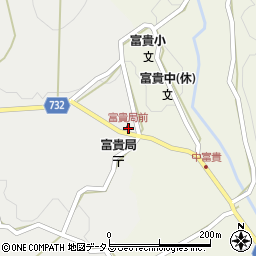 和歌山県伊都郡高野町西富貴2周辺の地図