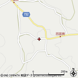 和歌山県伊都郡高野町西富貴233周辺の地図