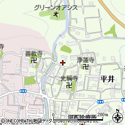 和歌山県和歌山市平井450周辺の地図