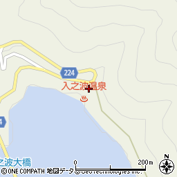 奈良県吉野郡川上村入之波391周辺の地図
