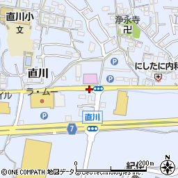 来田周辺の地図