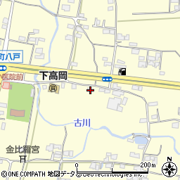 香川県木田郡三木町下高岡1129周辺の地図