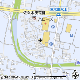 ミスタードーナツ 高松三木ショップ周辺の地図