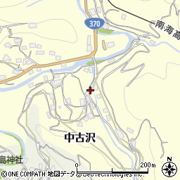 和歌山県伊都郡九度山町中古沢294周辺の地図