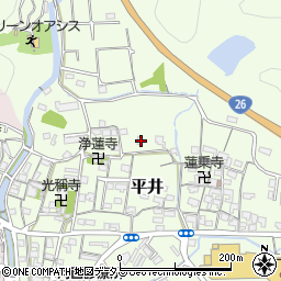 和歌山県和歌山市平井321-3周辺の地図