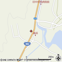 有限会社原田商店　美津島給油所周辺の地図