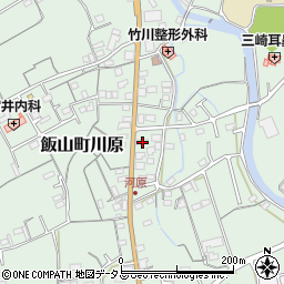 香川県丸亀市飯山町川原724周辺の地図