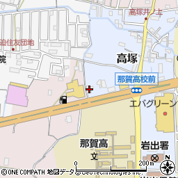 和歌山県岩出市高塚146周辺の地図