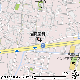 和歌山県和歌山市園部888周辺の地図