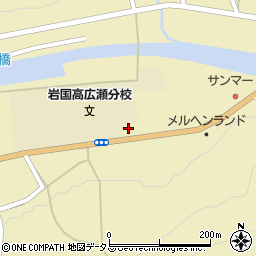 岩国警察署広瀬幹部交番周辺の地図