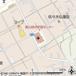 丸亀市立飯山図書館周辺の地図