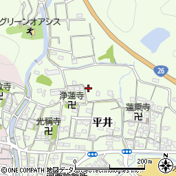 和歌山県和歌山市平井316周辺の地図