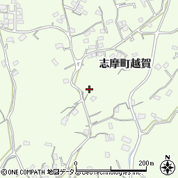 三重県志摩市志摩町越賀319周辺の地図