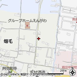 和歌山県岩出市畑毛20周辺の地図