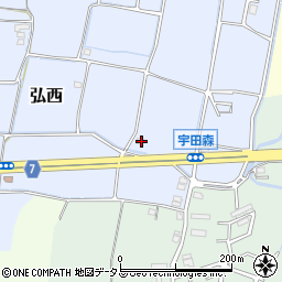 和歌山県和歌山市弘西1183周辺の地図