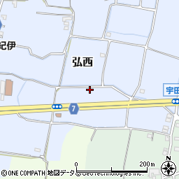和歌山県和歌山市弘西1220周辺の地図
