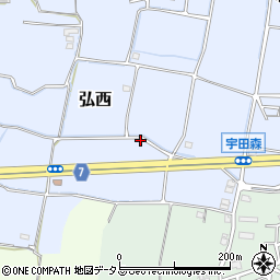 和歌山県和歌山市弘西1214周辺の地図