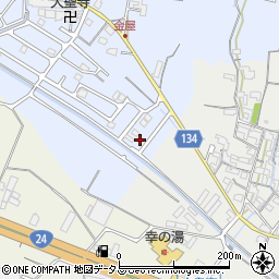 和歌山県岩出市金屋254-12周辺の地図
