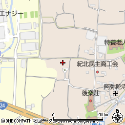 和歌山県紀の川市黒土236周辺の地図