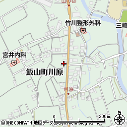 香川県丸亀市飯山町川原727周辺の地図