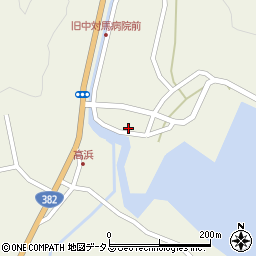 長崎県対馬市美津島町鷄知1314-6周辺の地図