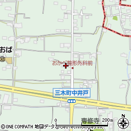 香川県木田郡三木町井戸2359周辺の地図