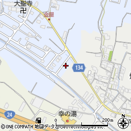和歌山県岩出市金屋254-20周辺の地図