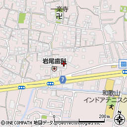 和歌山県和歌山市園部887周辺の地図