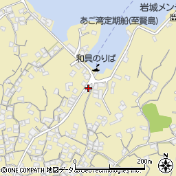 和具浦荘周辺の地図
