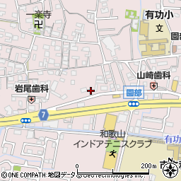 和歌山県和歌山市園部870周辺の地図