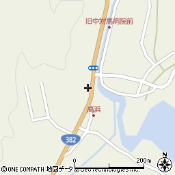長崎県対馬市美津島町鷄知369-1周辺の地図